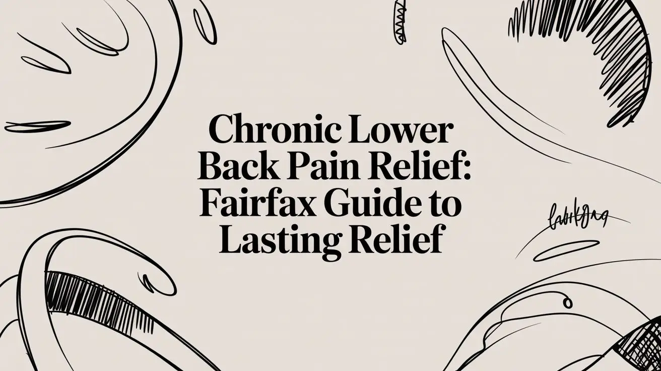 Chronic Lower Back Pain Relief in Fairfax, VA